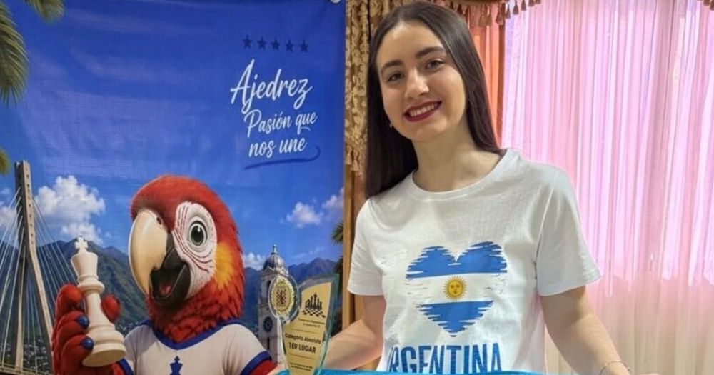 Candela Francisco Guecamburu es la gran promesa del ajedrez argentino, junto a Faustino Oro.