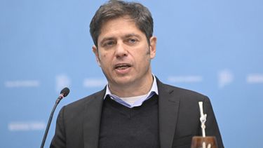 El gobernador de la provincia de Buenos Aires, Axel Kicillof - GBA -