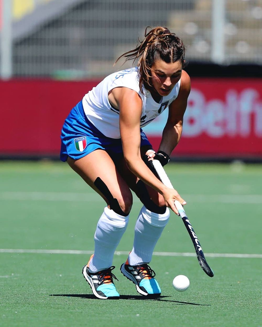 Emilia García Munitis, en la selección de Italia desde 2019.