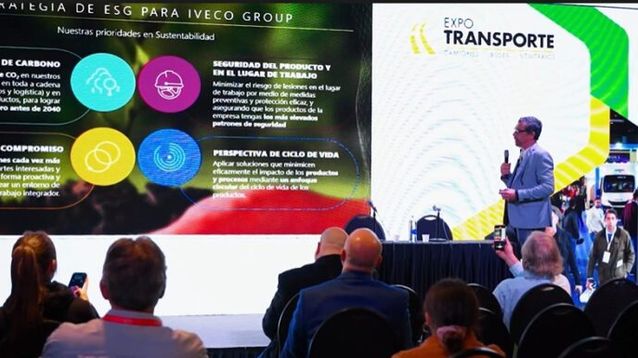 Iveco dijo presente en Expotransporte.