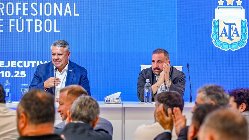 El presidente de la AFA, Claudio Tapia.&nbsp;