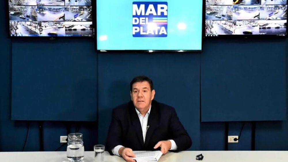 El intendente de General Pueyrredon, Guillermo Montenegro. - La Capital -