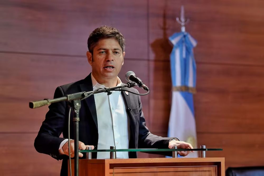 El gobernador Axel Kicillof.&nbsp;