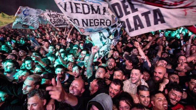 La Renga cerró el 2024 en Necochea. - Municipalidad de Necochea -