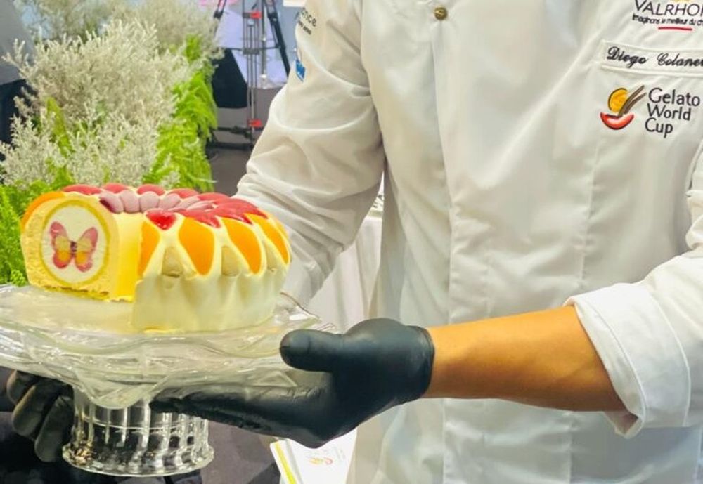 La torta helada presentada por la Selección Argentina de Helado Artesanal. La torta helada presentada por la Selección Argentina de Helado Artesanal.