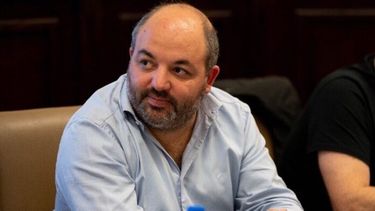 El senador Agustín Maspoli.