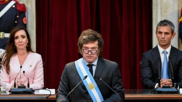 Milei en su tercer discurso de apertura de Sesiones Legislativas.