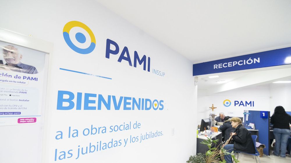 Una sede de atención del PAMI. Una sede de atención del PAMI.