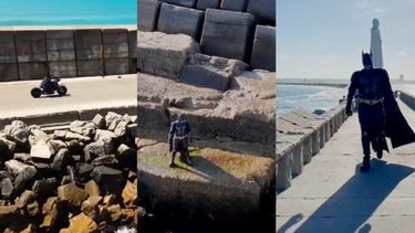 The Batman Córdoba compartió un impactante video de su paso por Mar del Plata.