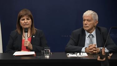 Patricia Bullrich y Mariano Cúneo Libarona.