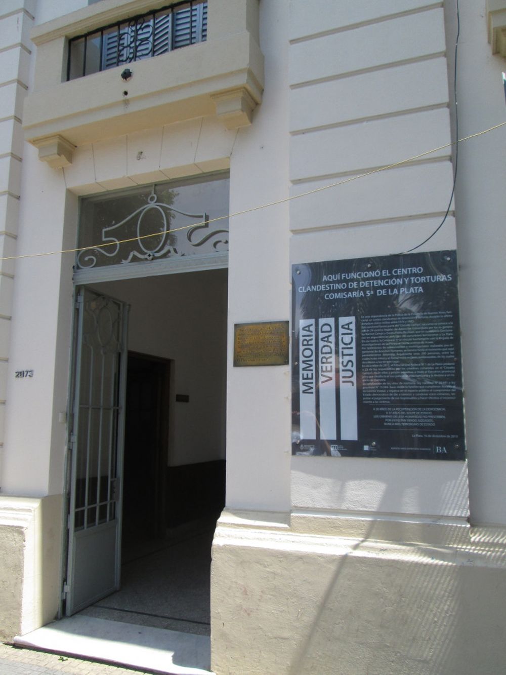 Ex CCD Comisaría 5ª de La Plata. 