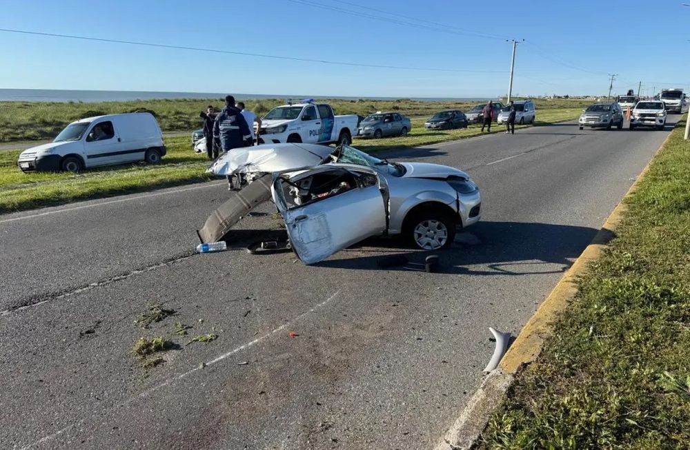 El choque fatal en la ruta 11.&nbsp;