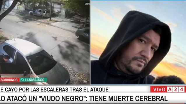 Ariel Castillo, de 48 años, fue asaltado por un viudo negro.