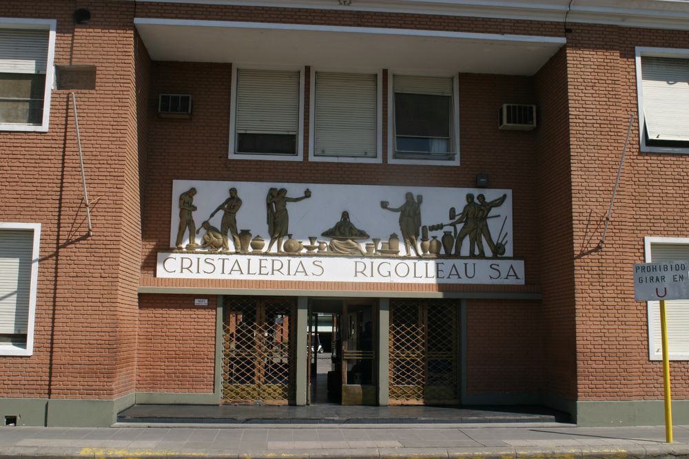 La histórica Rigolleau, principal fabricante de vidrio en la&nbsp;Argentina.&nbsp;