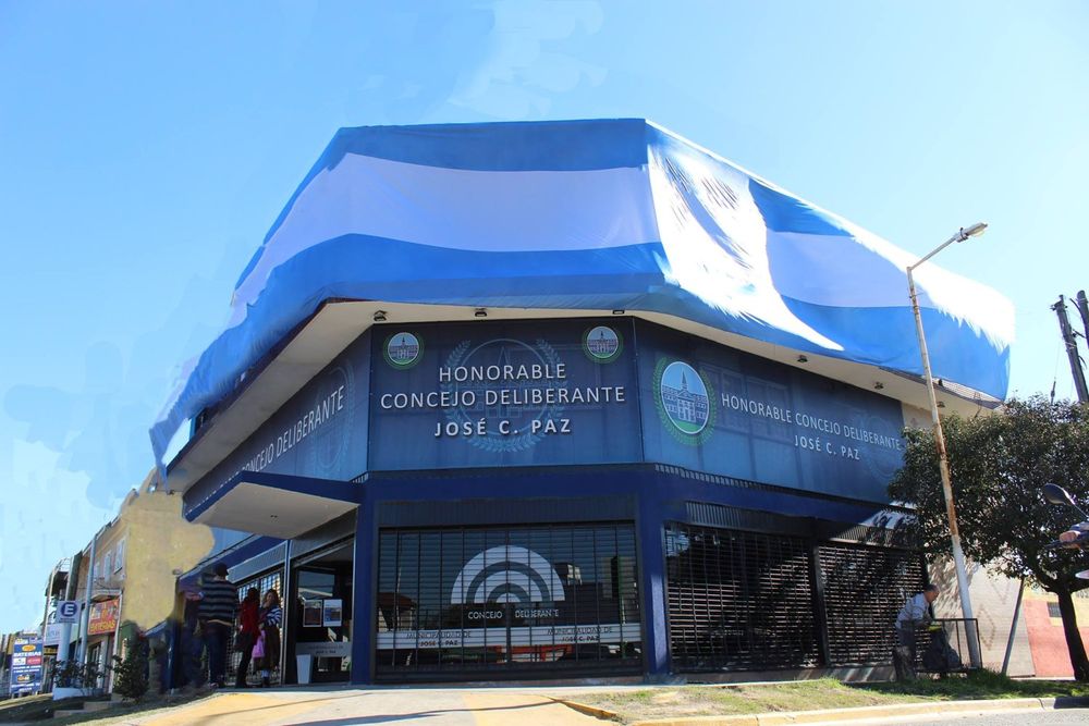 El Concejo Deliberante de José C. Paz, donde ocurrieron los enfrentamientos.&nbsp;