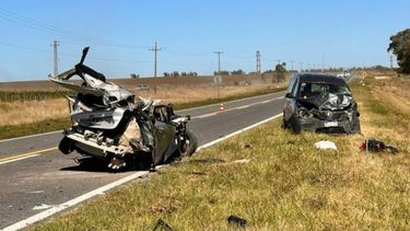 Trágico accidente en la ruta 3. (La Voz del Pueblo de Tres Arroyos)