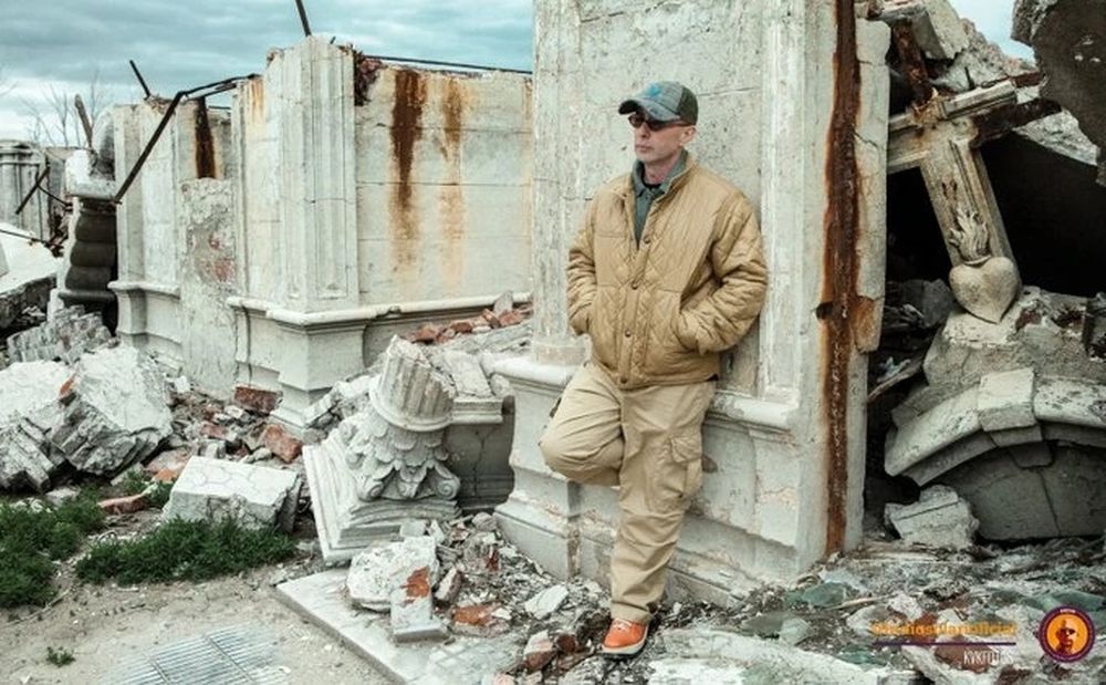 Solari fue cautivado por el paisaje postapocalíptico de Epecuén.