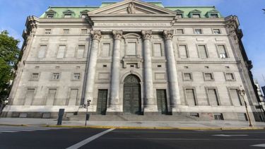 La sede central del Banco Nación.