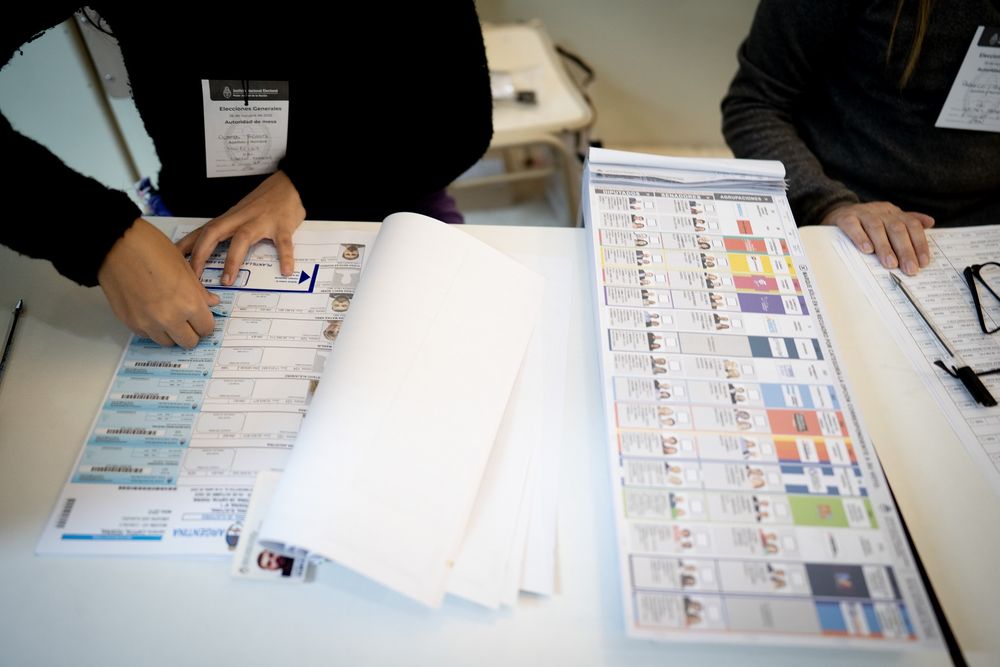 Las elecciones legislativas con la BUP.