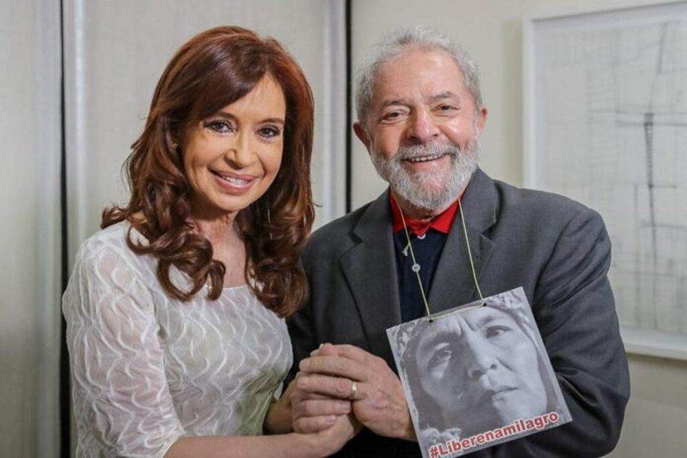 Lula Da Silva, con CFK en un encuentro pasado.(DIB/Archivo)