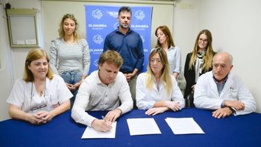 Reabrió la Neonatología de la Clínica Cemeda a través de la firma de convenio con el Municipio de Olavarría. - Olavarría -
