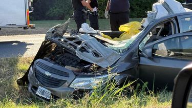 Una mujer murió en un siniestro vial ocurrido en la ruta 6, a la altura de Open Door.