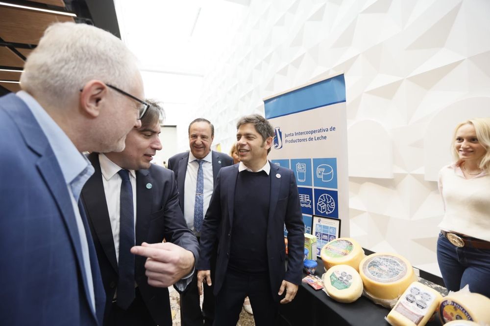 Axel Kicillof en el Congreso Internacional de Coninagro.