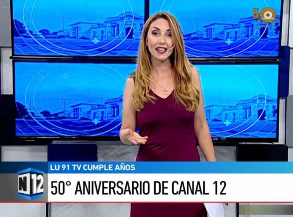Canal 12 celebró sus 50 años de aire en 2020. - Captura de TV -