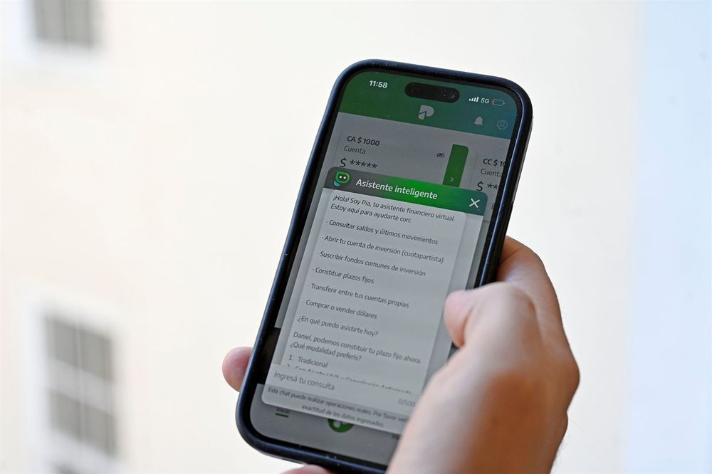 El ChatBot del Banco Provincia se llama PIA.&nbsp;