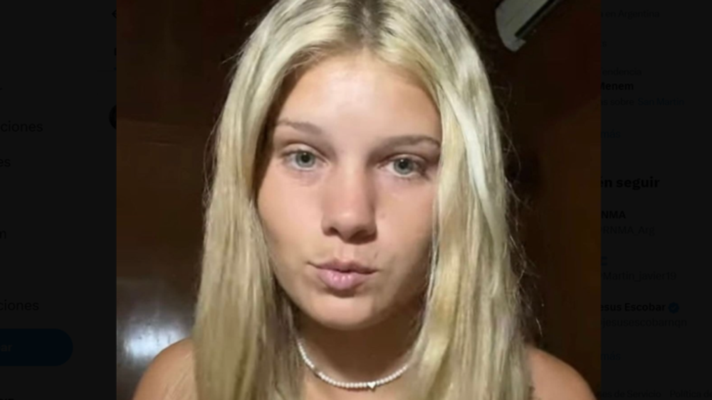 La influencer Felicitas Alvite, conocida como “La Toretto” de La Plata.