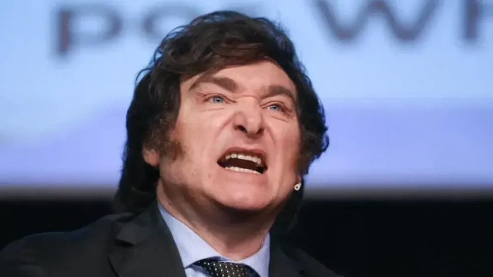 El presidente Milei.