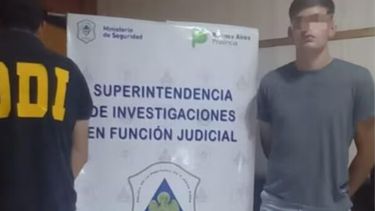 Francisco Waldemar Reddy (20), quien fue indagado por el fiscal Jonatan Robert,  seguira detenido.