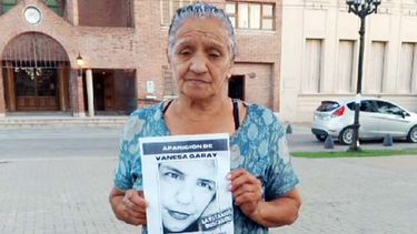 Mónica, mamá de Vanesa Garay pide justicia..(Foto archivo)