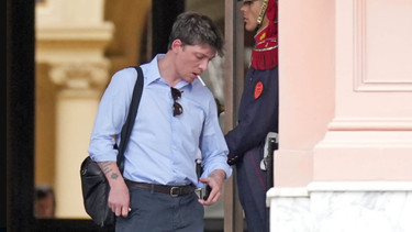 Santiago Caputo, asesor del presidente Javier Milei.