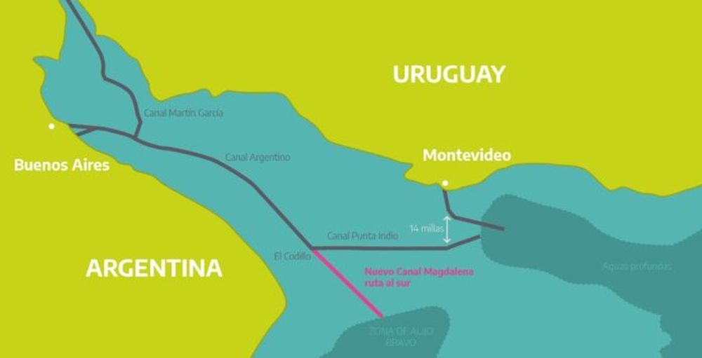 El proyecto del dragado del Canal Magdalena.