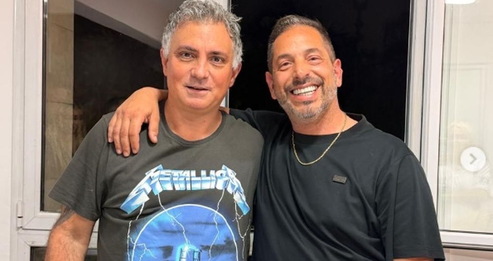 Ariel Diwan (derecha) es apoyado por Sebastián Pareja en su anhelo de gobernar el partido de Morón.