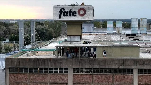 La plata de FATE, una de las que cerró en el Conurbano.&nbsp;