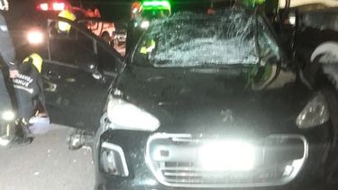 Una tragedia en la madrugada de Carhué.