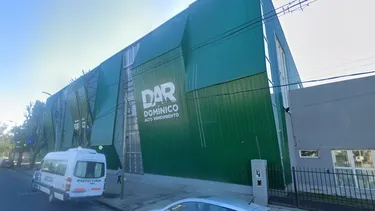 El polideportivo Gatica, en Avellaneda.