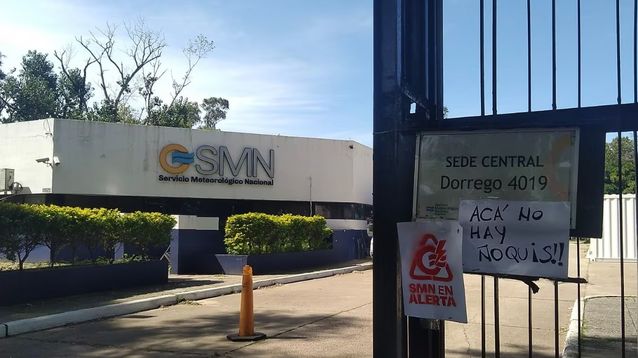 El Servicio Meteorológico Nacional (SMN) en alerta.&nbsp;