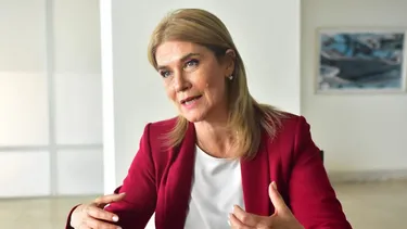La vicegobernadora Verónica Magario, en el centro de la polémica.&nbsp;
