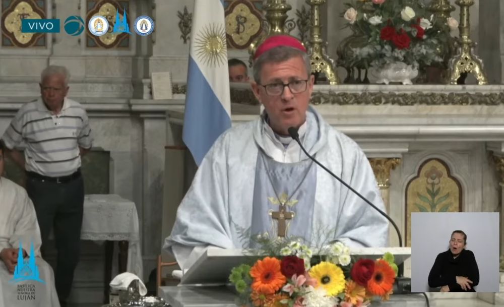 El arzobispo de Buenos Aires, monseñor Jorge García Cuerva﻿.