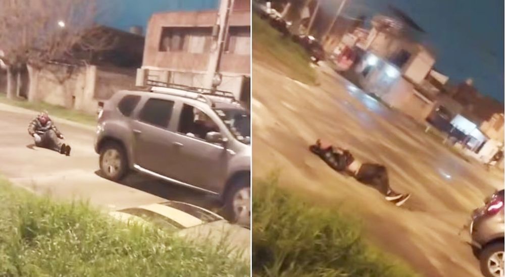 Un vecino fue arrastrado una cuadra, atado a una camioneta, luego de haber intentado robarle a una mujer.&nbsp;