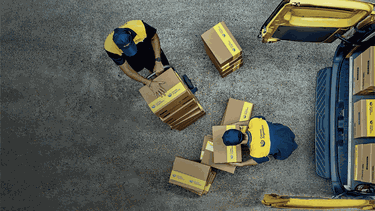 Operarios del Correo Argentino.&nbsp;