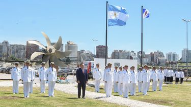 El homenaje en Mar del Plata a 8 años de la desaparición del submarino ARA San Juan.
