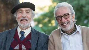 Luis Brandoni y Eduardo Blanco en Parque Lezama, uno de los estrenos de la semana.