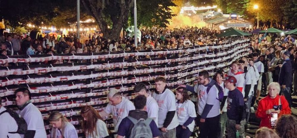 El salame récord de Tandil