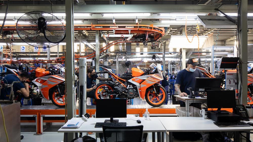 El Grupo Simpa, representante de varias marcas de motos.