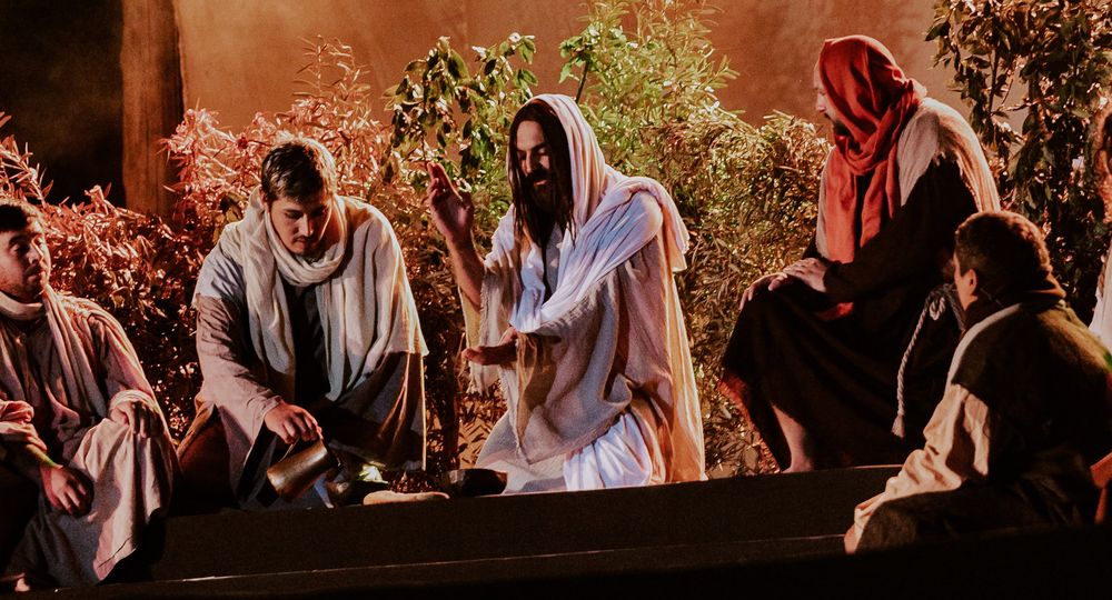 La recreaci&oacute;n de la Pasi&oacute;n de Jes&uacute;s, un cl&aacute;sico en General Madariaga.