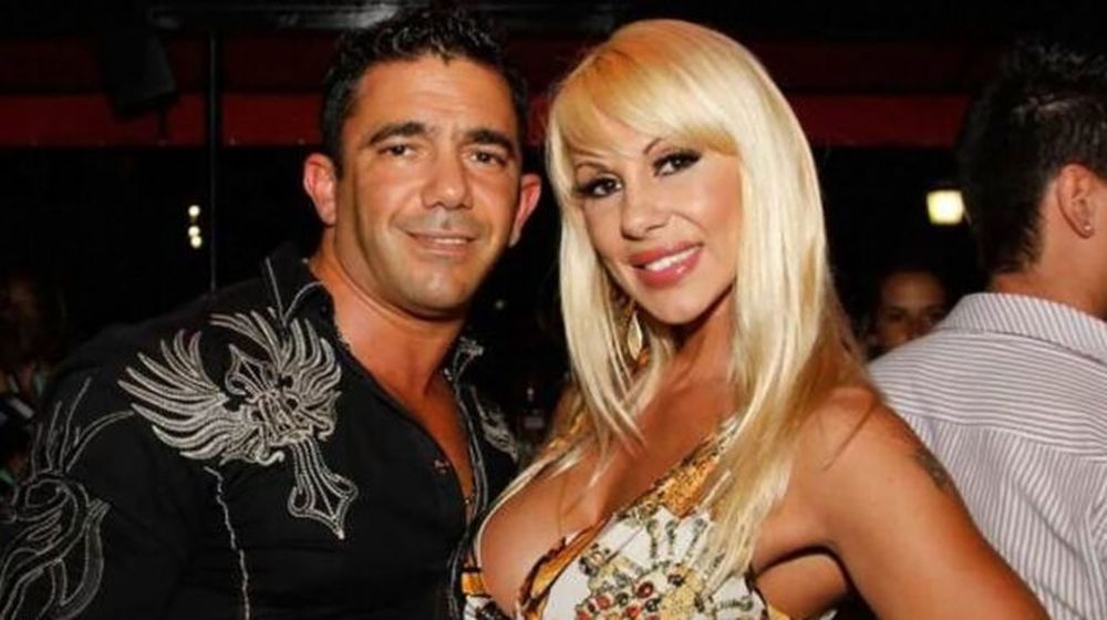 Juan Suris cuando era pareja de Mónica Farro (Foto archivo)